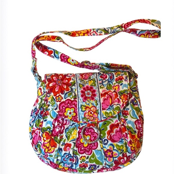 Vera Bradley Bags Euc Vintage Vera Bradley Saddle Up Crossbody Bag Poshmark